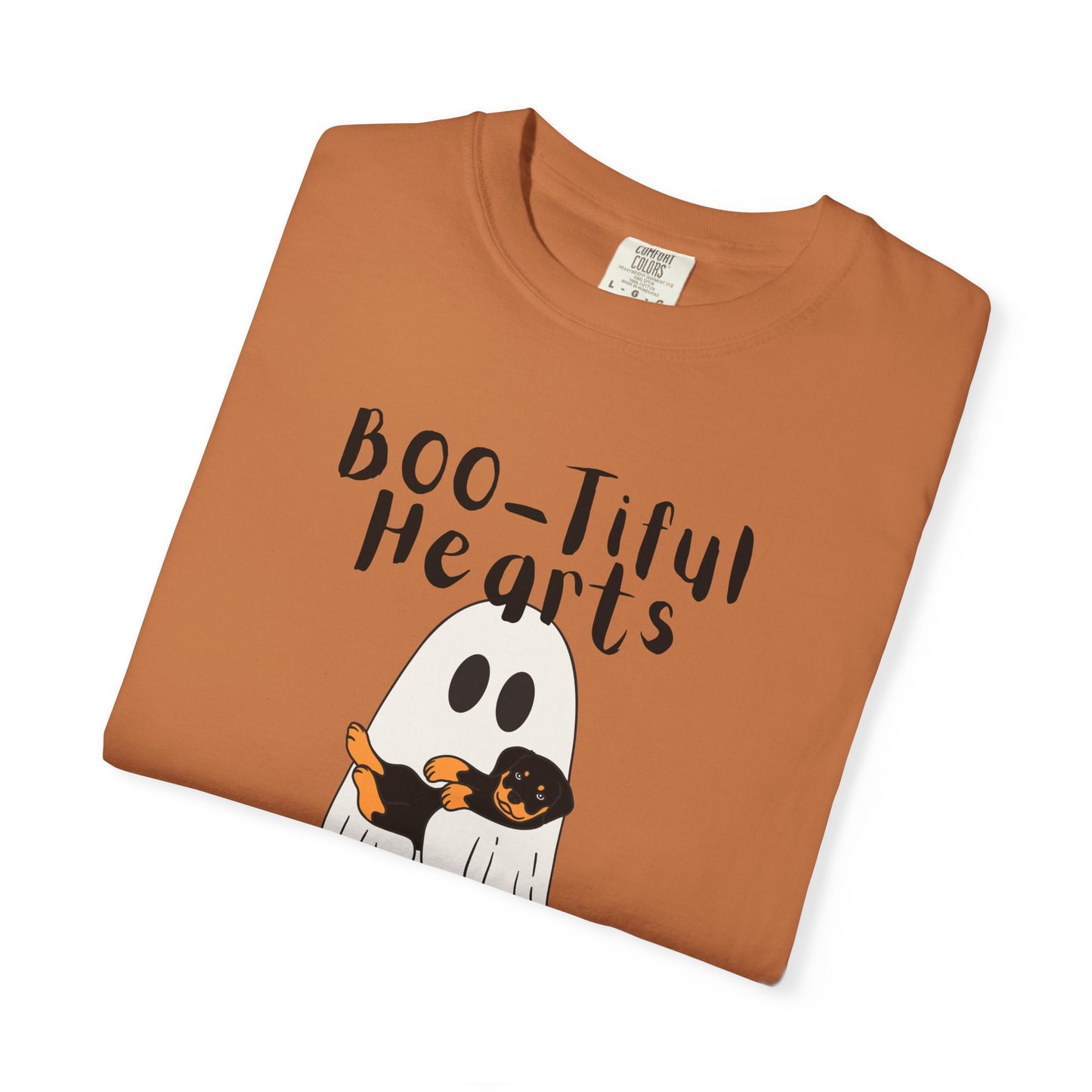 Boo-tiful Hearts Love Animals Halloween T-shirt