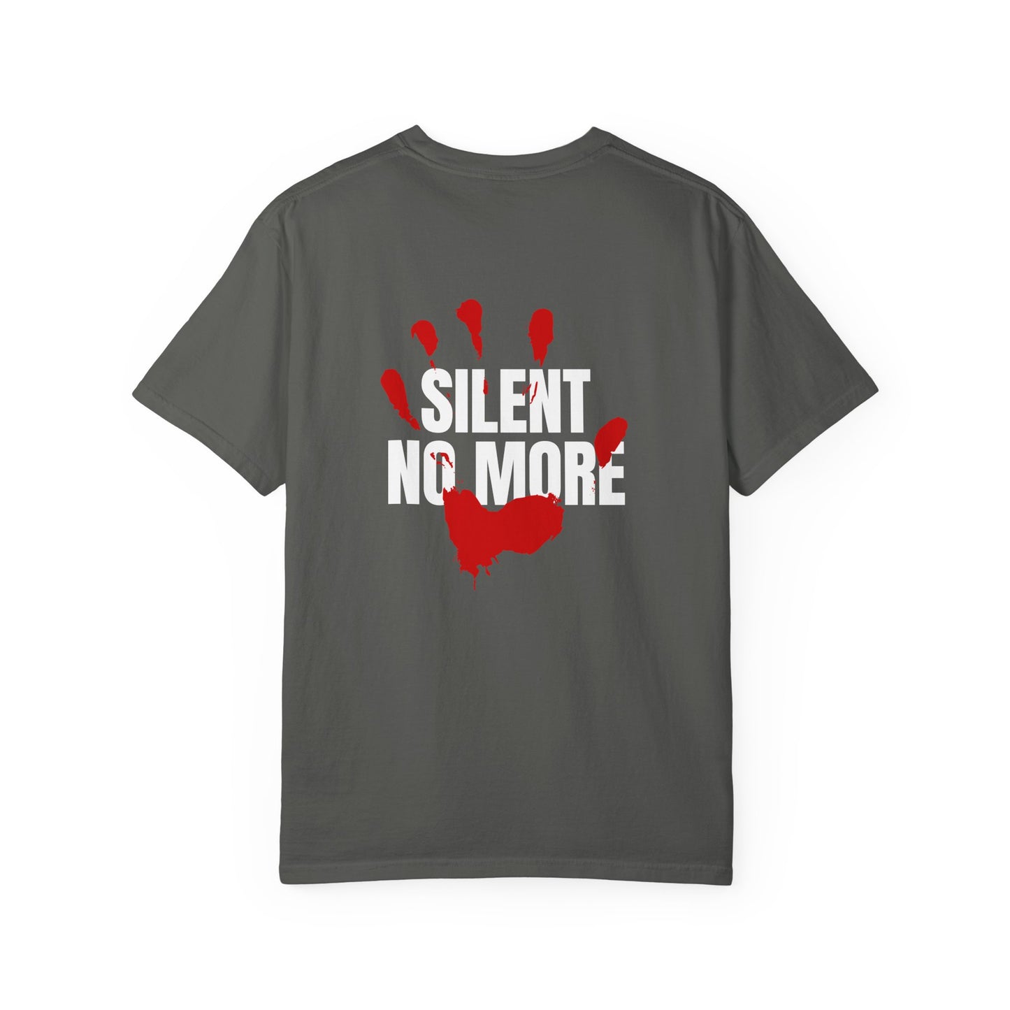 Women Fear The Violence of Men, Silent No More Comfort Colors T-Shirt