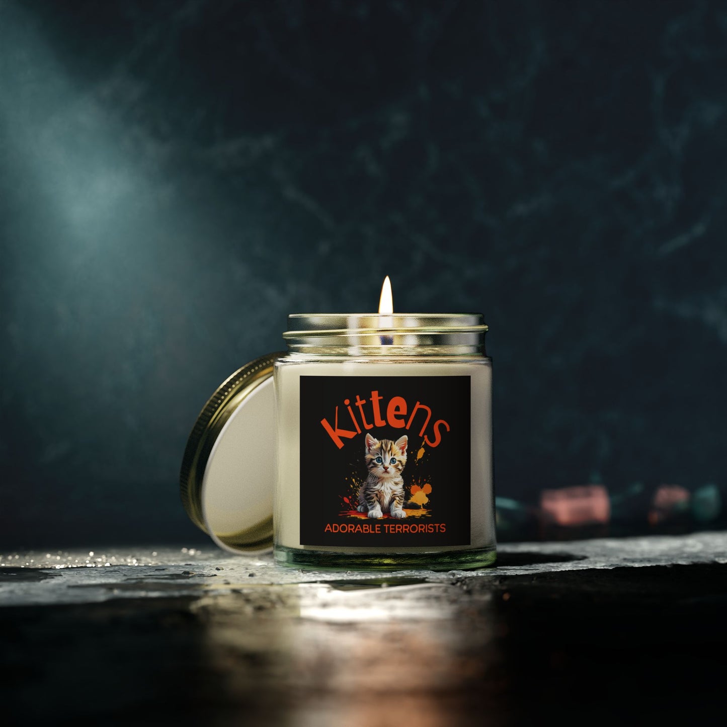 Kittens, Adorable Terrorists Scented Candles