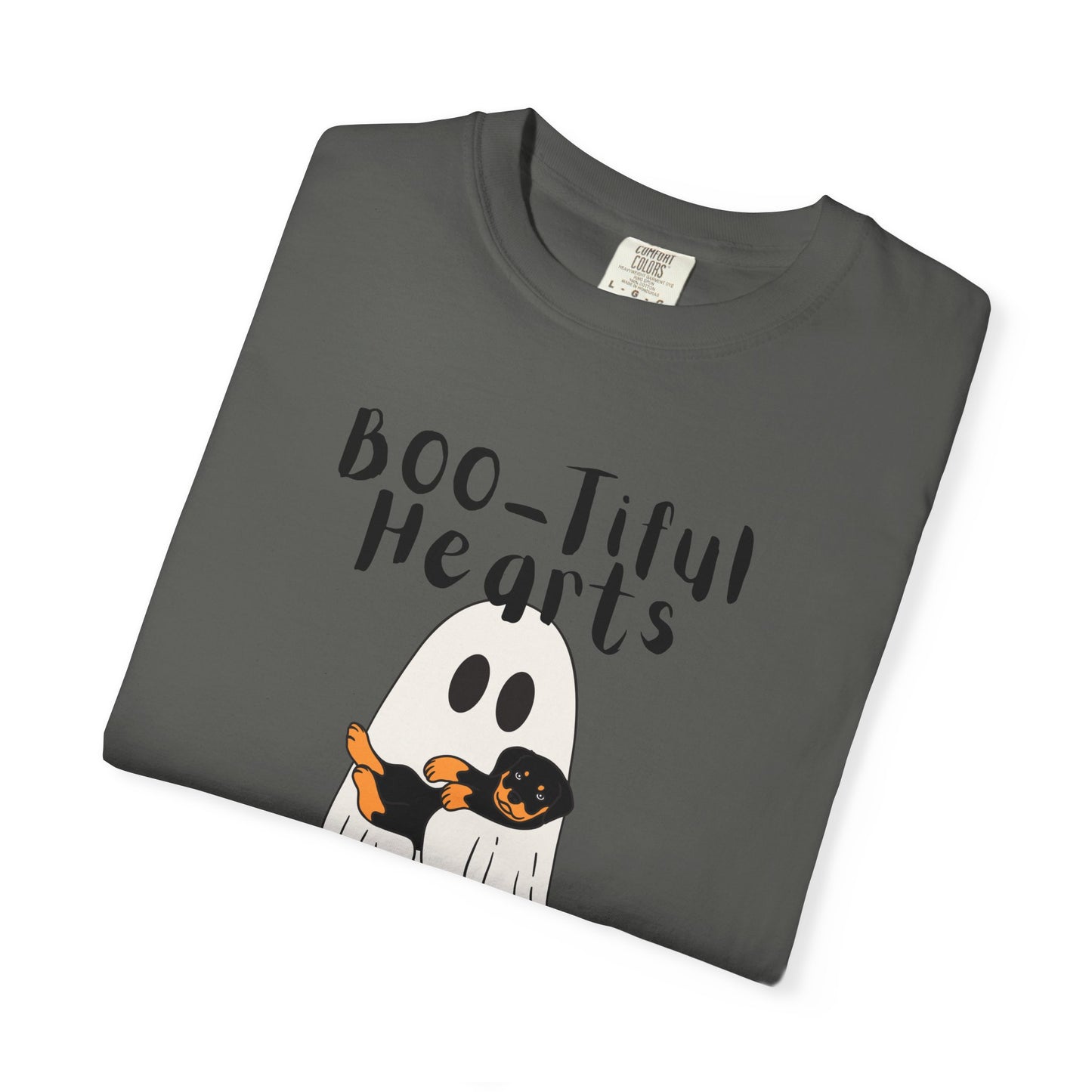Boo-tiful Hearts Love Animals Halloween T-shirt