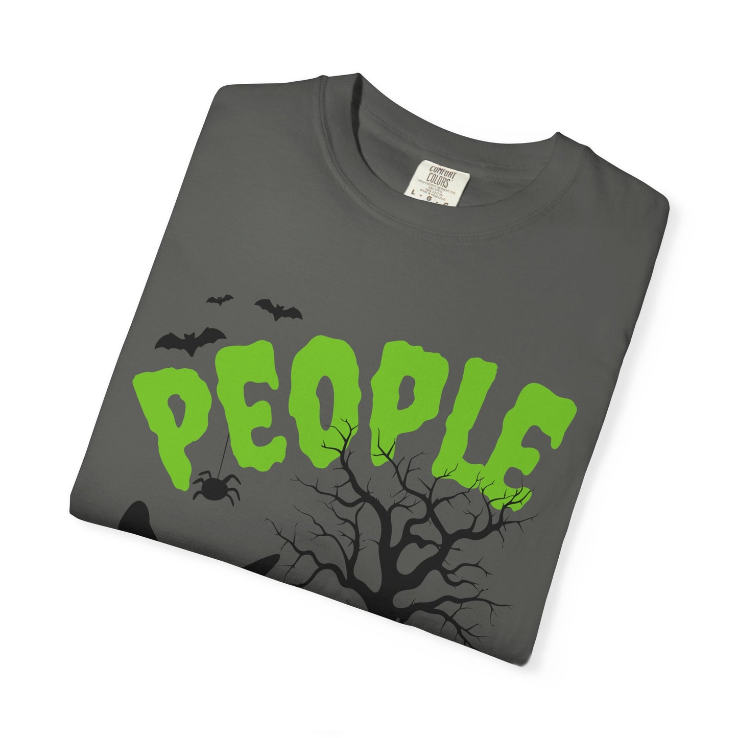 People Give Me The Creeps Halloween Themed Comfort Colors T-Shirt