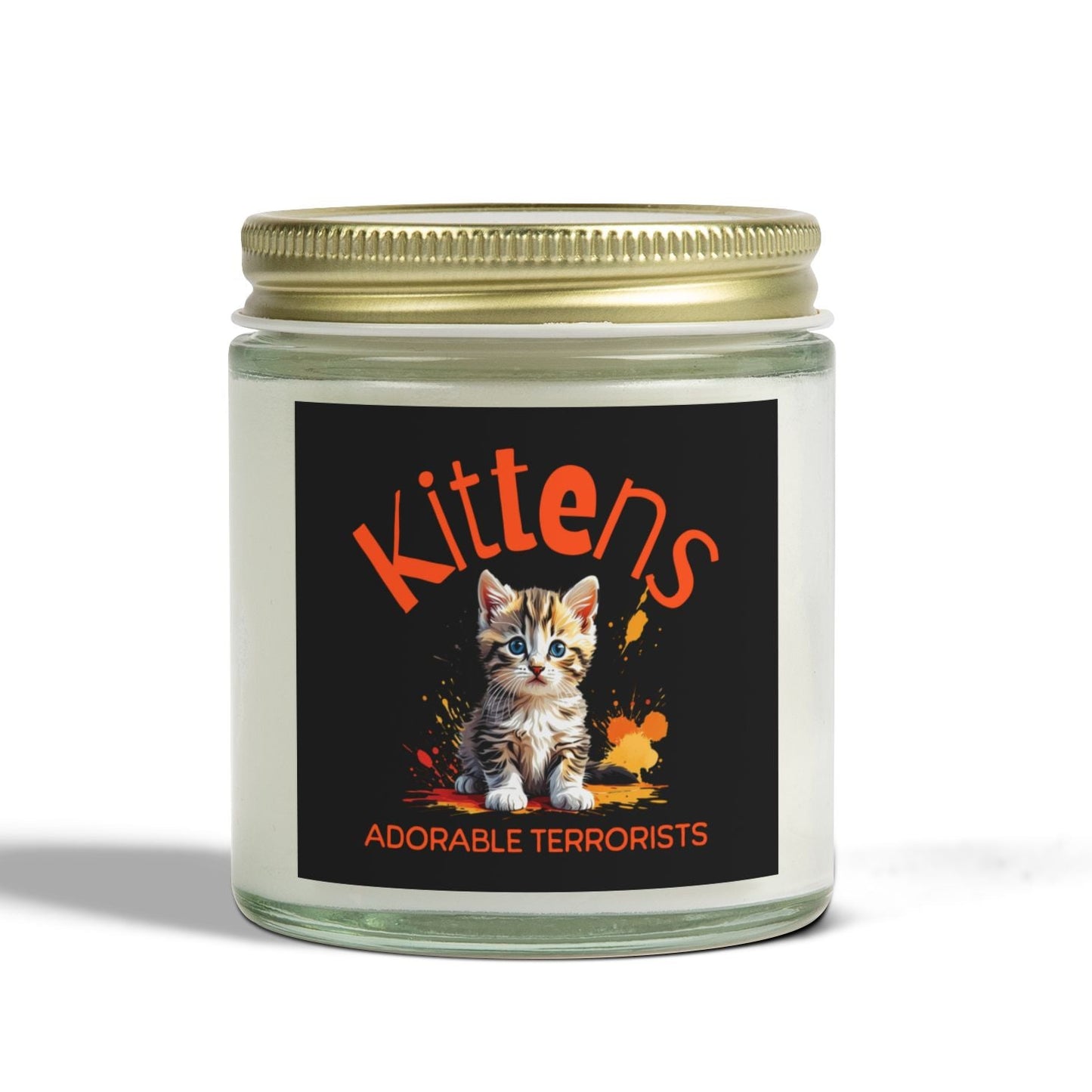 Kittens, Adorable Terrorists Scented Candles
