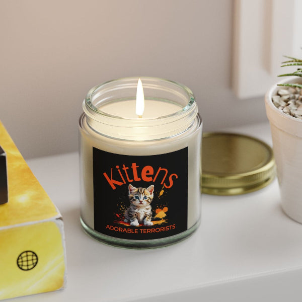 Kittens, Adorable Terrorists Scented Candles