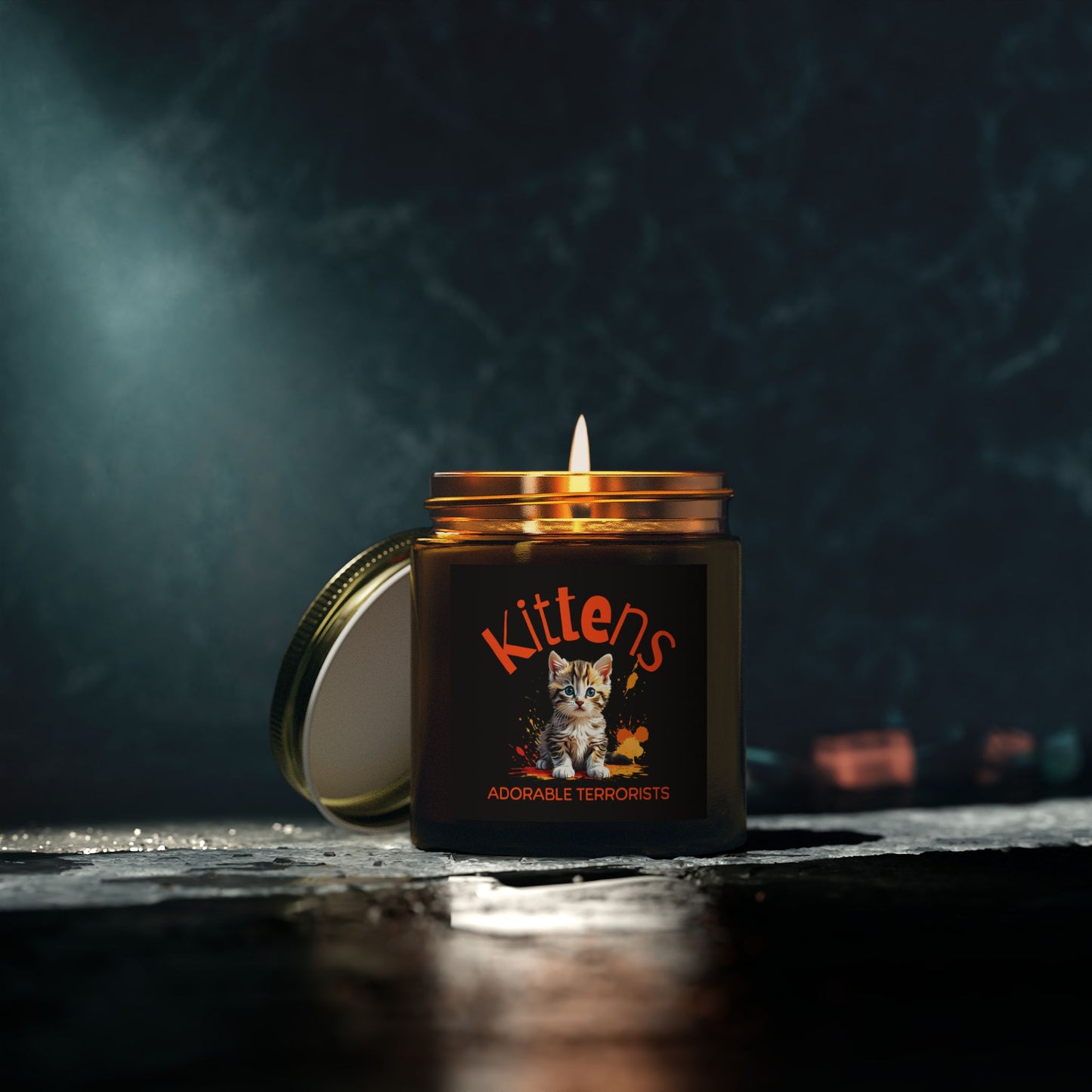 Kittens, Adorable Terrorists Scented Candles