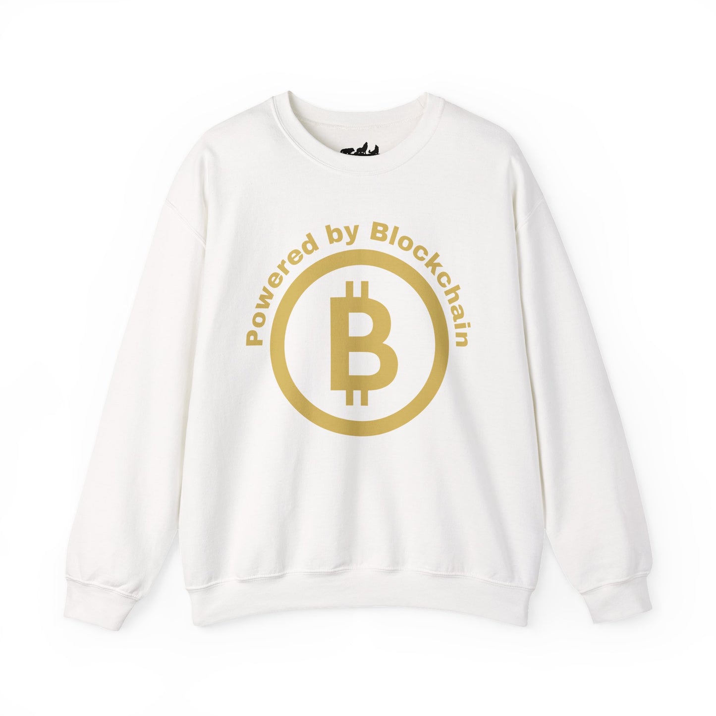 Powered by Blockchain Unisex Crypto Sweatshirt
