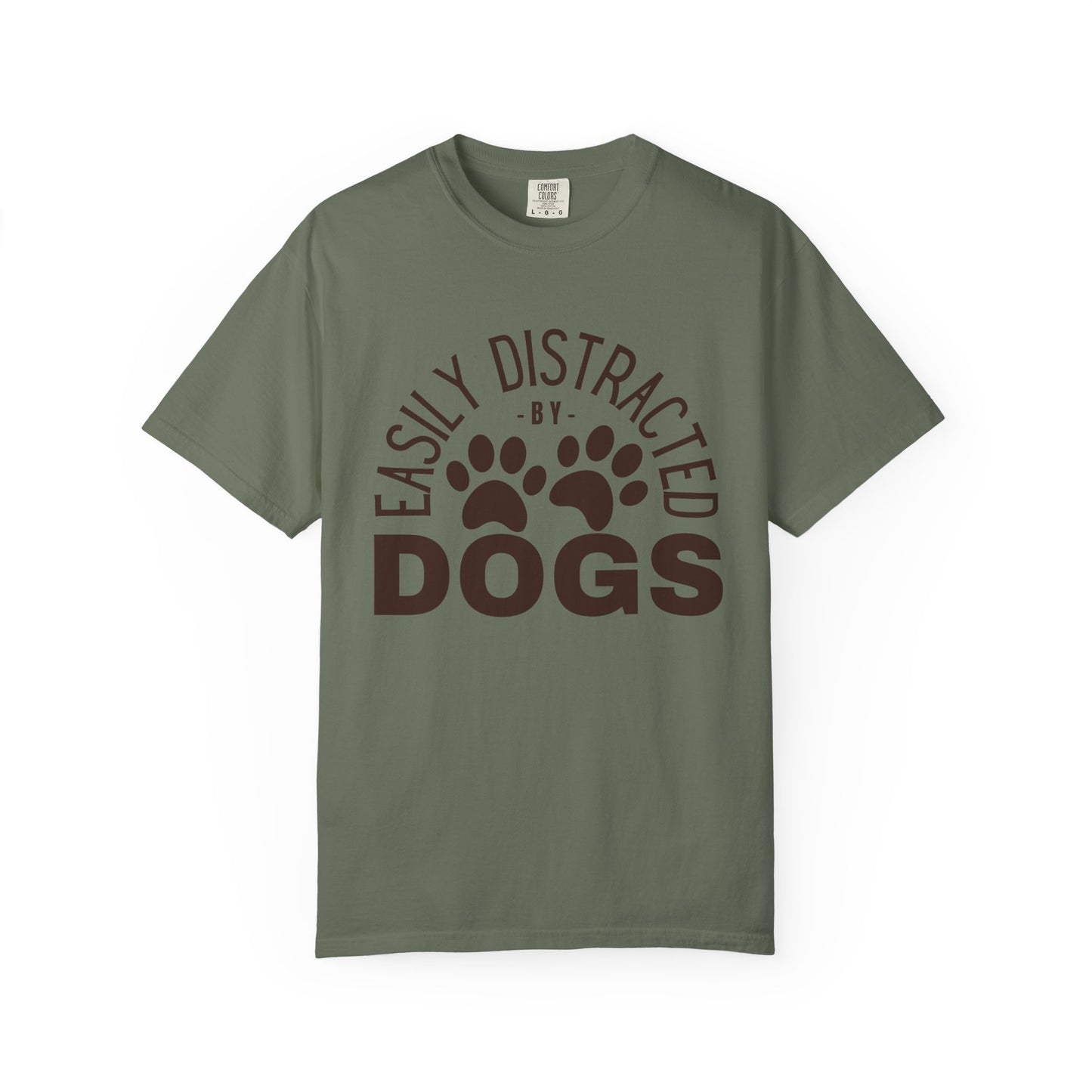 Easily Distracted by Dogs Comfort Colors T-Shirt