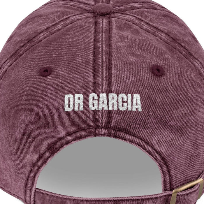 Animal Healer Custom Veterinarian Vintage Embroidered Cap