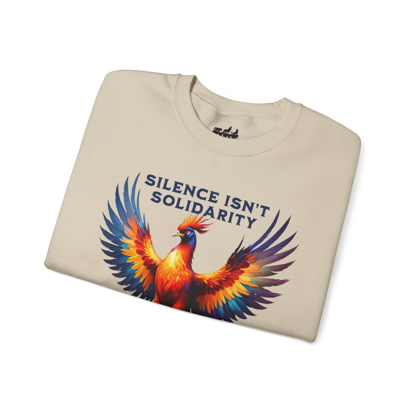 Phoenix Themed Social Justice Activist Empowerment Crewneck Sweatshirt