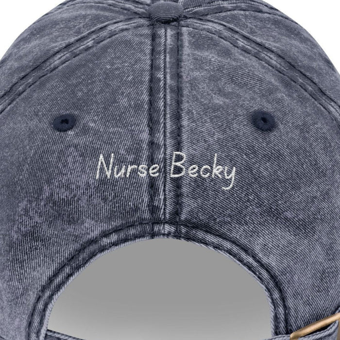 Suture Self Personalized Doctor ER Med Staff Vintage Embroidered Baseball Cap