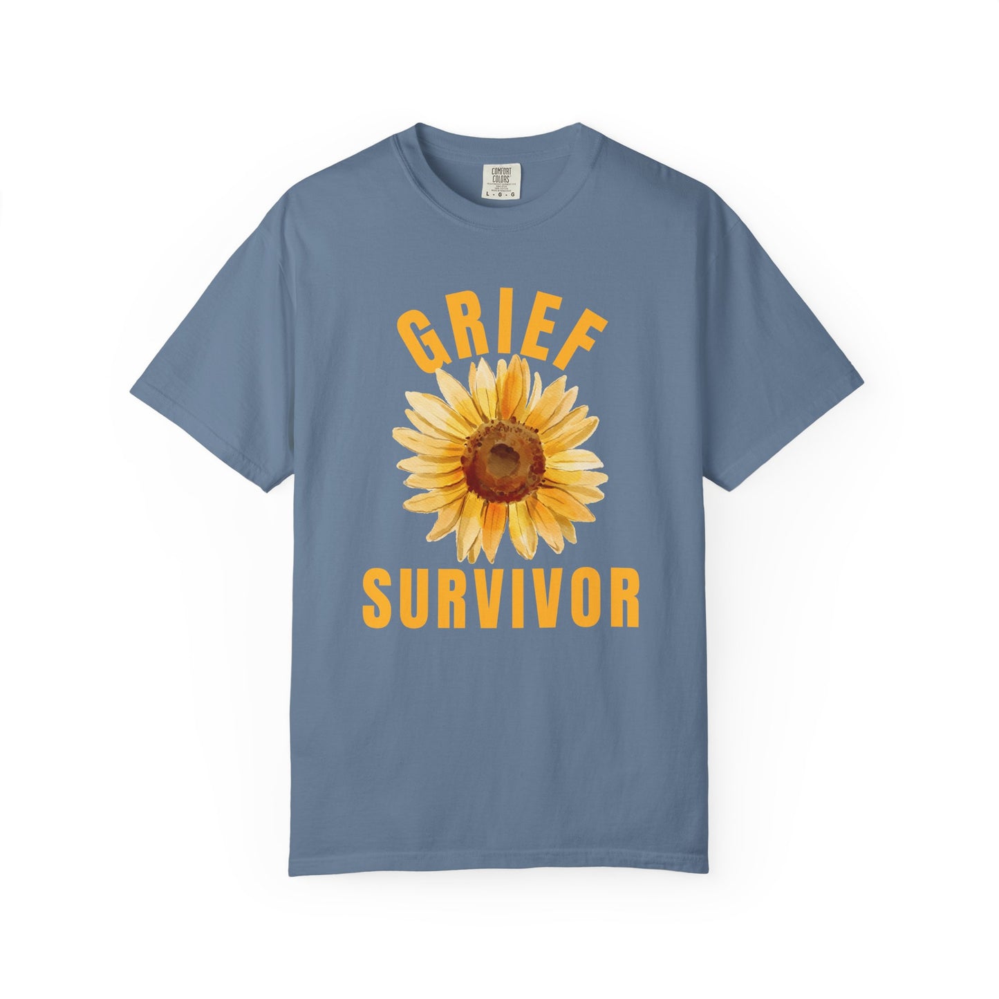 Sunflower Grief Survivor Comfort Colors T-Shirt