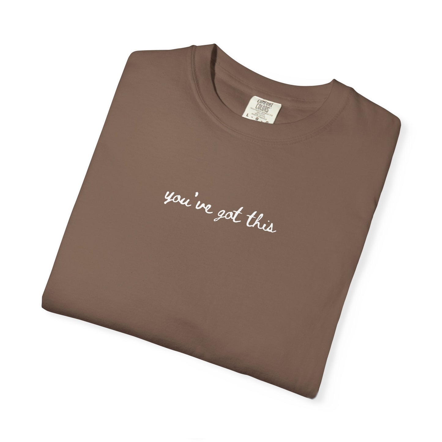 Motivational "You’ve Got This" T-Shirt, Casual Inspirational Tee, Front and Back Design