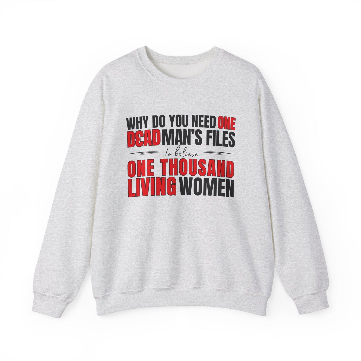 Epstein Victim Justice Ally Sweatshirt, Believe Women Gift for SA Survivors, Accountability Apparel