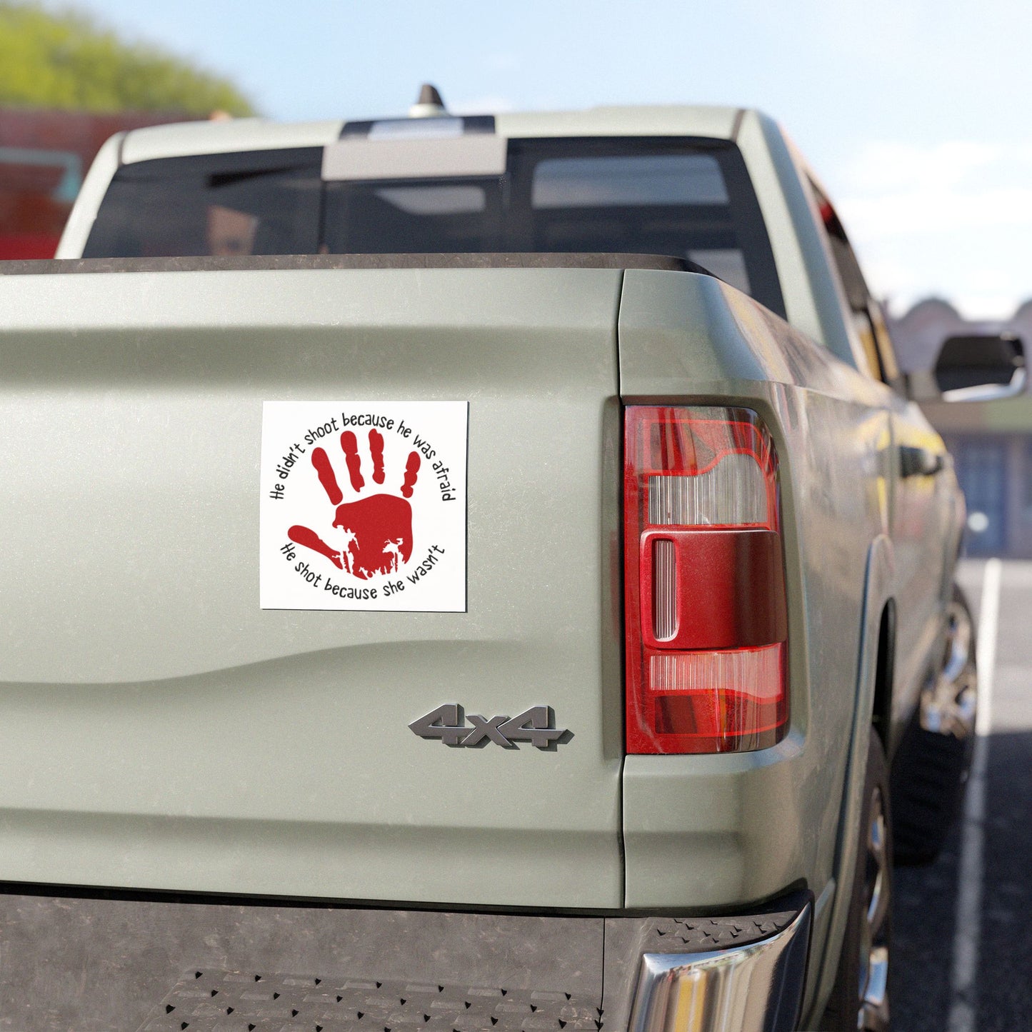 Mn Shooting Social Justice Car Magnet