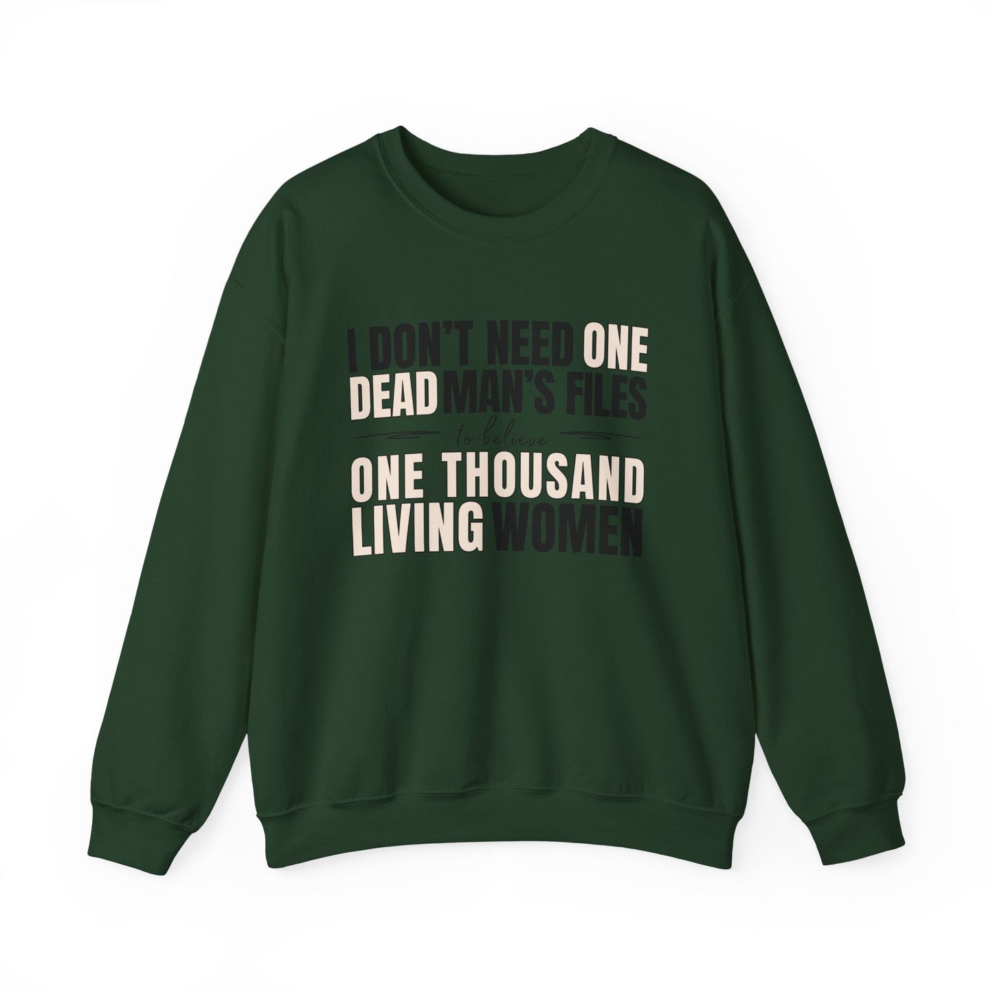 Epstein Victim Justice Ally Sweatshirt, Believe Women Gift for SA Survivors, Accountability Apparel
