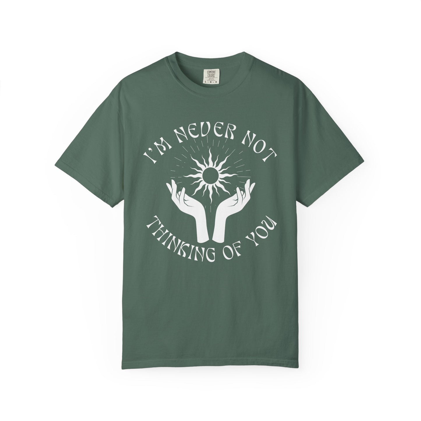 I’m Never Not Thinking of You Mystic-Themed Grief T-Shirt