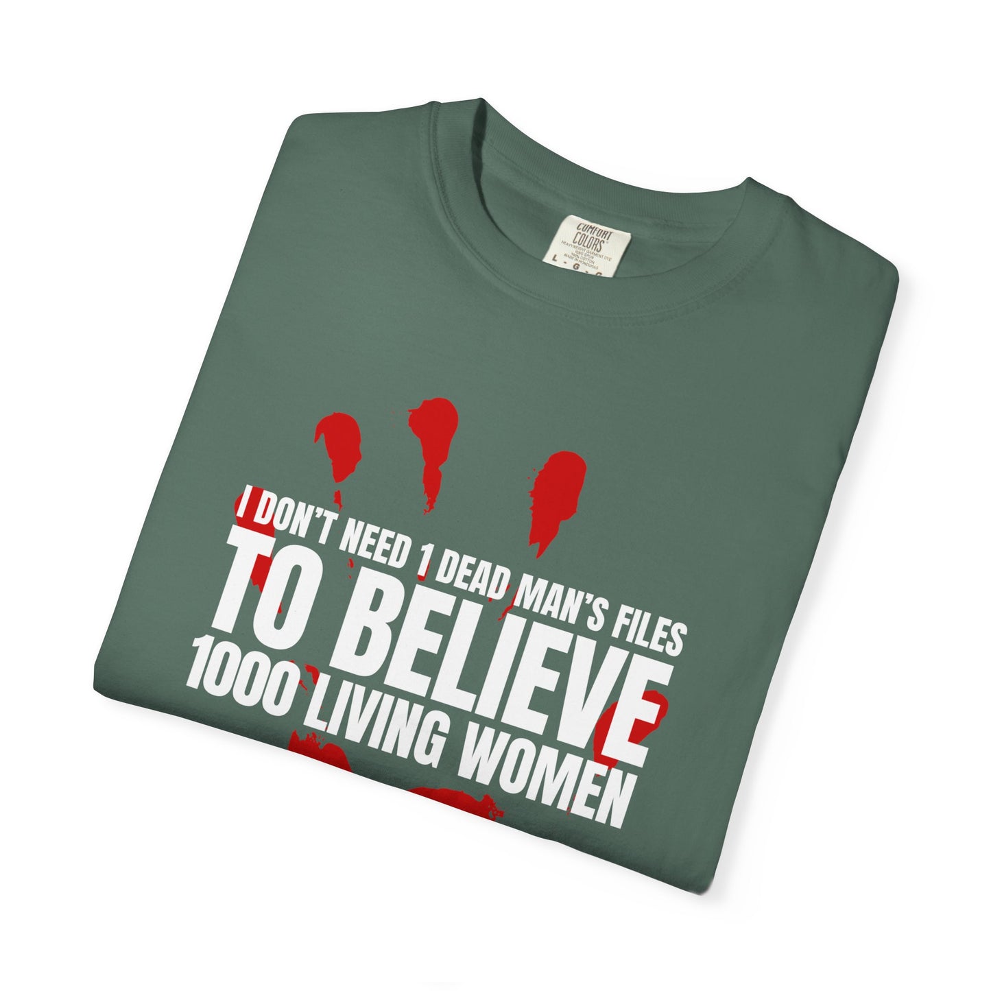 Believe 1000 Women Shirt, Silent No More Survivor Support Tee, Feminist Victim Ally T-Shirt