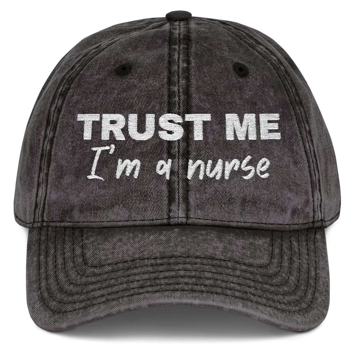 Nurse Gift Customizable Embroidered Vintage Baseball Cap