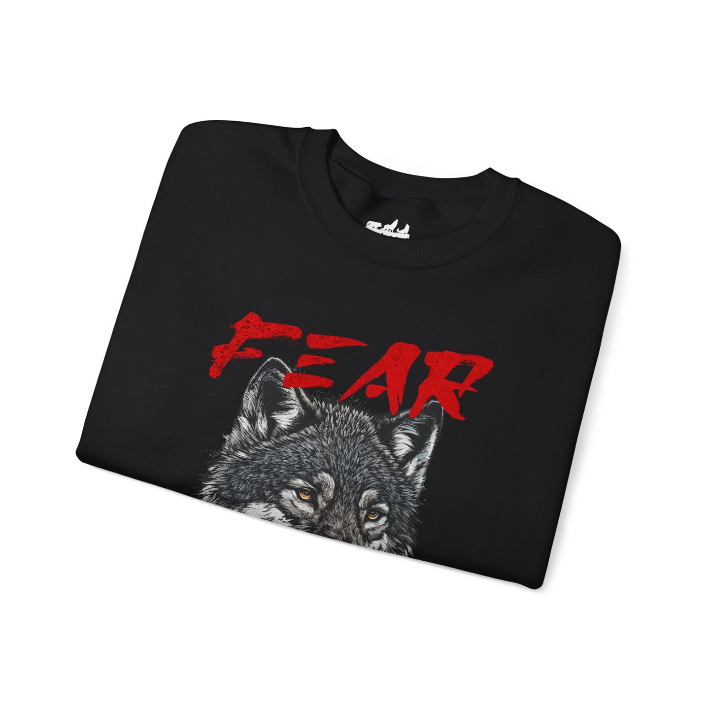 Courage Apparel, Fear Makes the Wolf Bigger Than It Is Unisex Sweatshirt