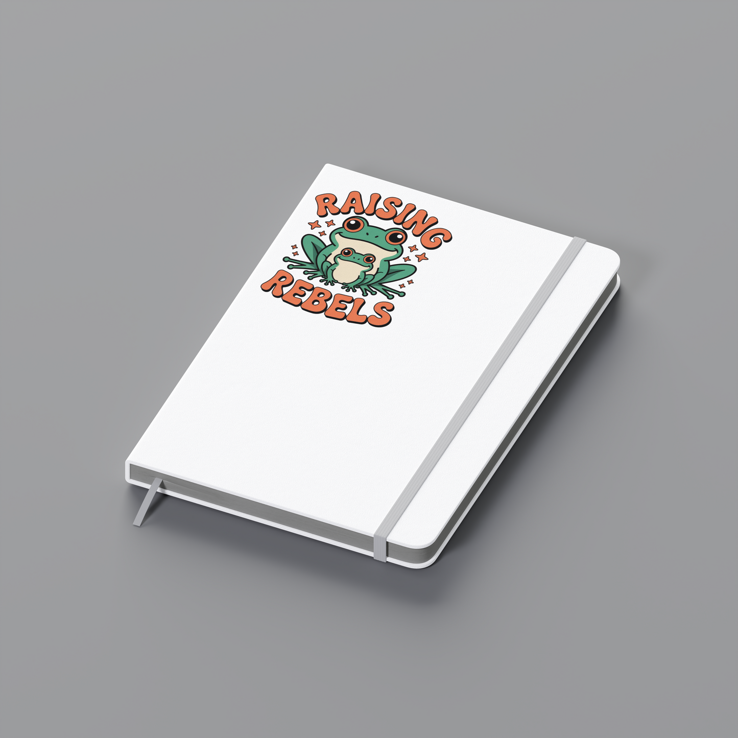 Raising Rebels Frog Vinyl Kiss-Cut Sticker, Feminist Rage Activist Group Favors, Girl Mom Gift, Phone Case Water Bottle Decal