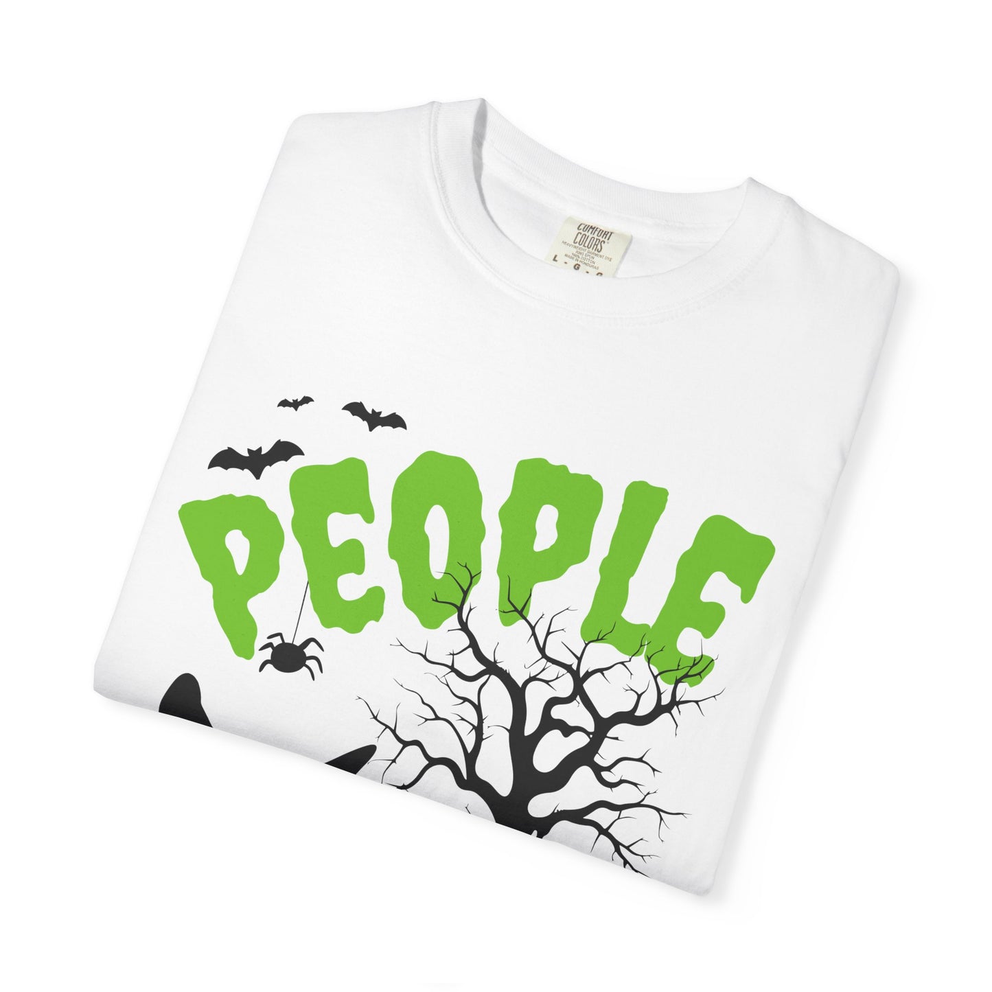 People Give Me The Creeps Halloween Themed Comfort Colors T-Shirt