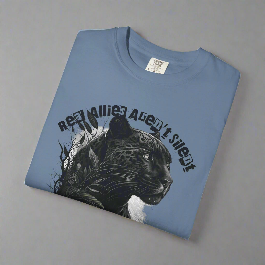 Powerful Panther Anti Racism Ally T-Shirt