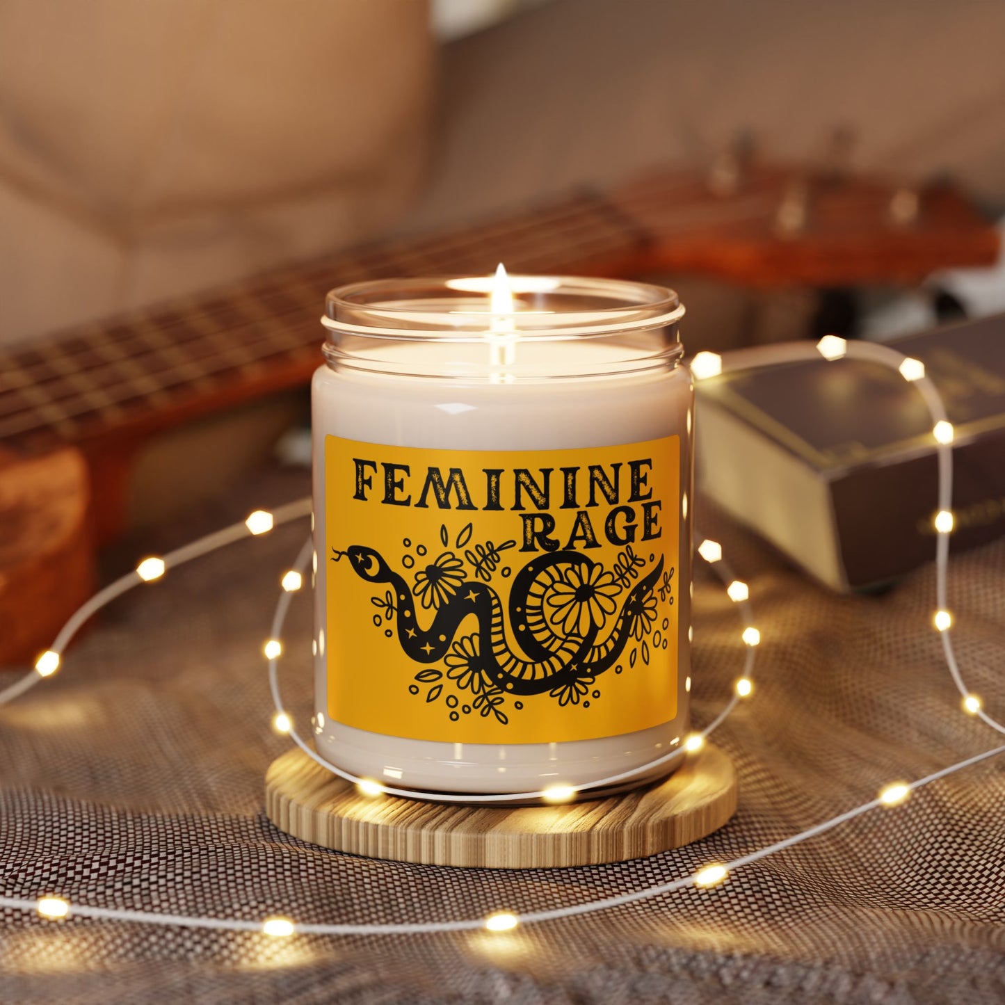 Feminine Rage Scented Soy Wax Candle