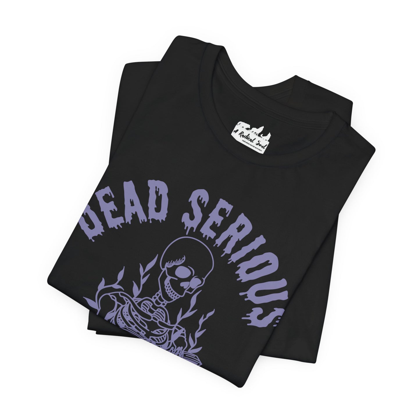 Dead Serious About Banned Books Halloween Bella Canvas T-Shirt