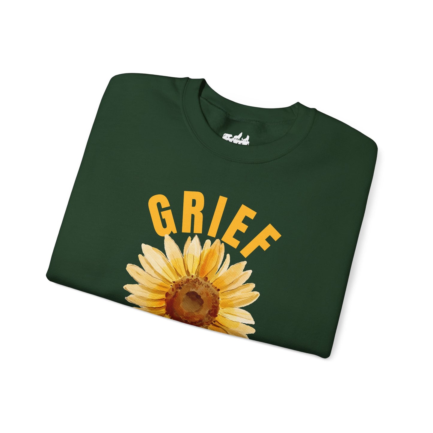 Sunflower Grief Survivor Crewneck Sweatshirt