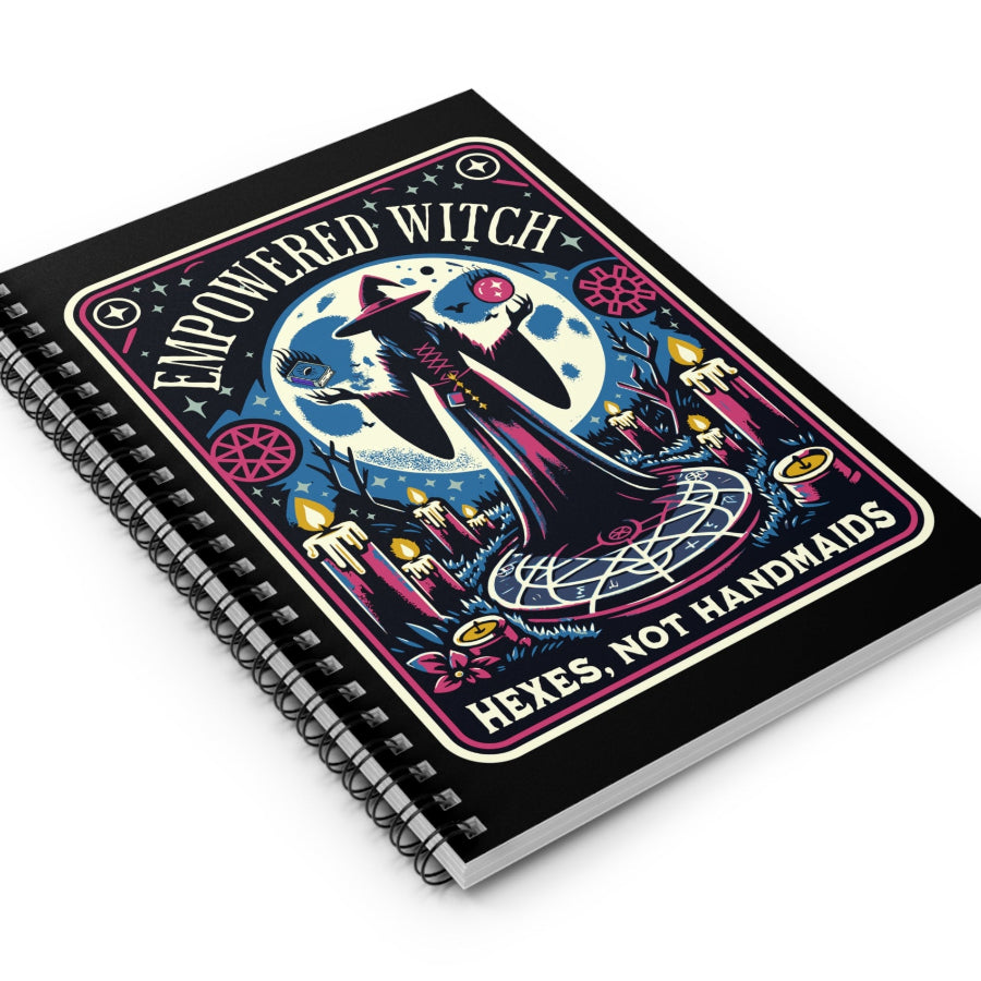 Empowered Witch Hexes, Not Handmaids Spiral Notebook