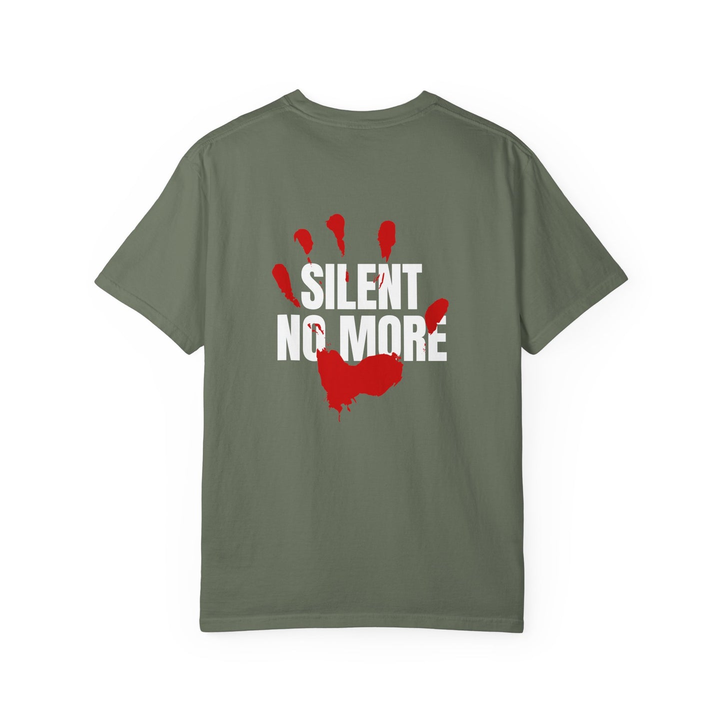 Women Fear The Violence of Men, Silent No More Comfort Colors T-Shirt