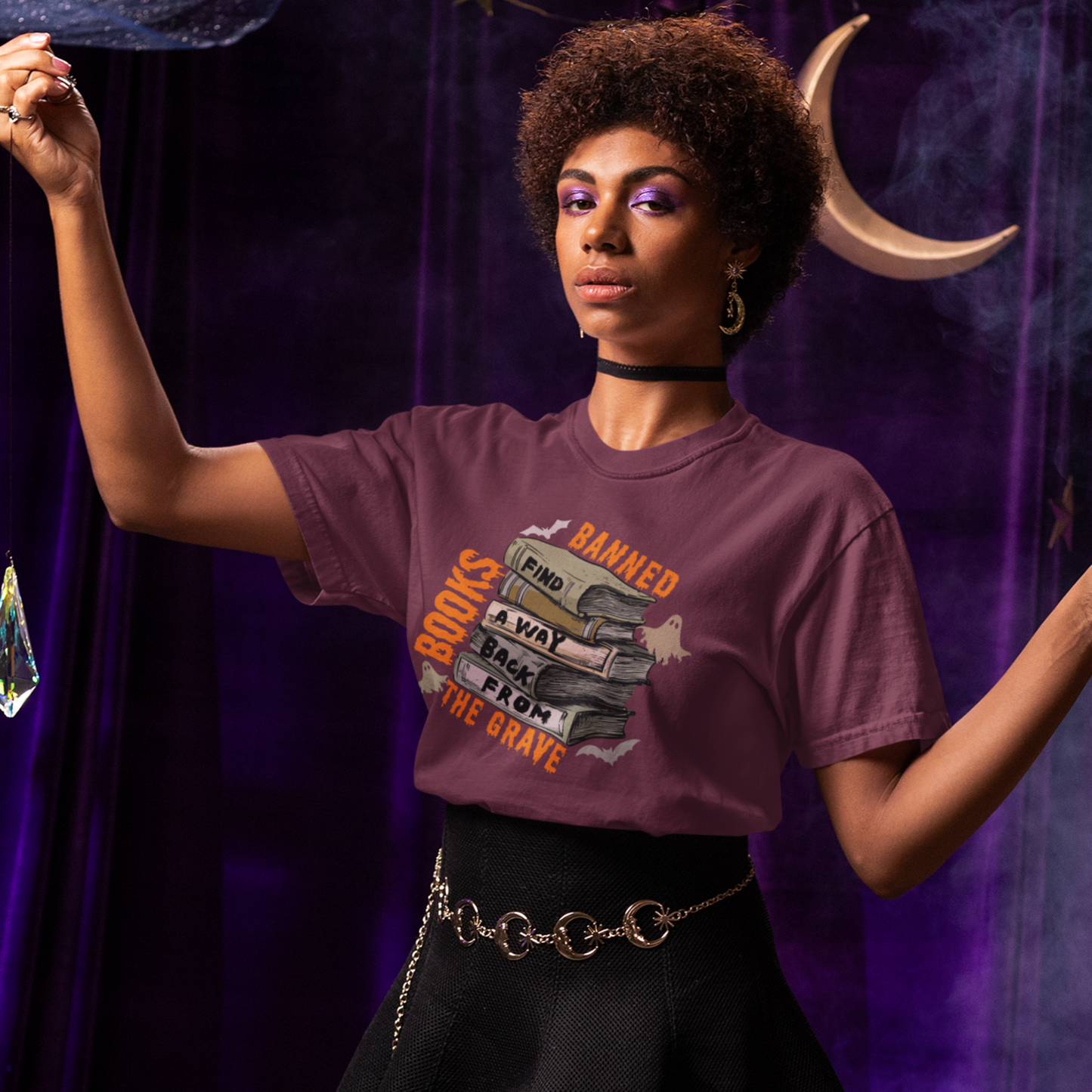 Banned Books Find a Way Back From the Grave Comfort Colors T-Shirt