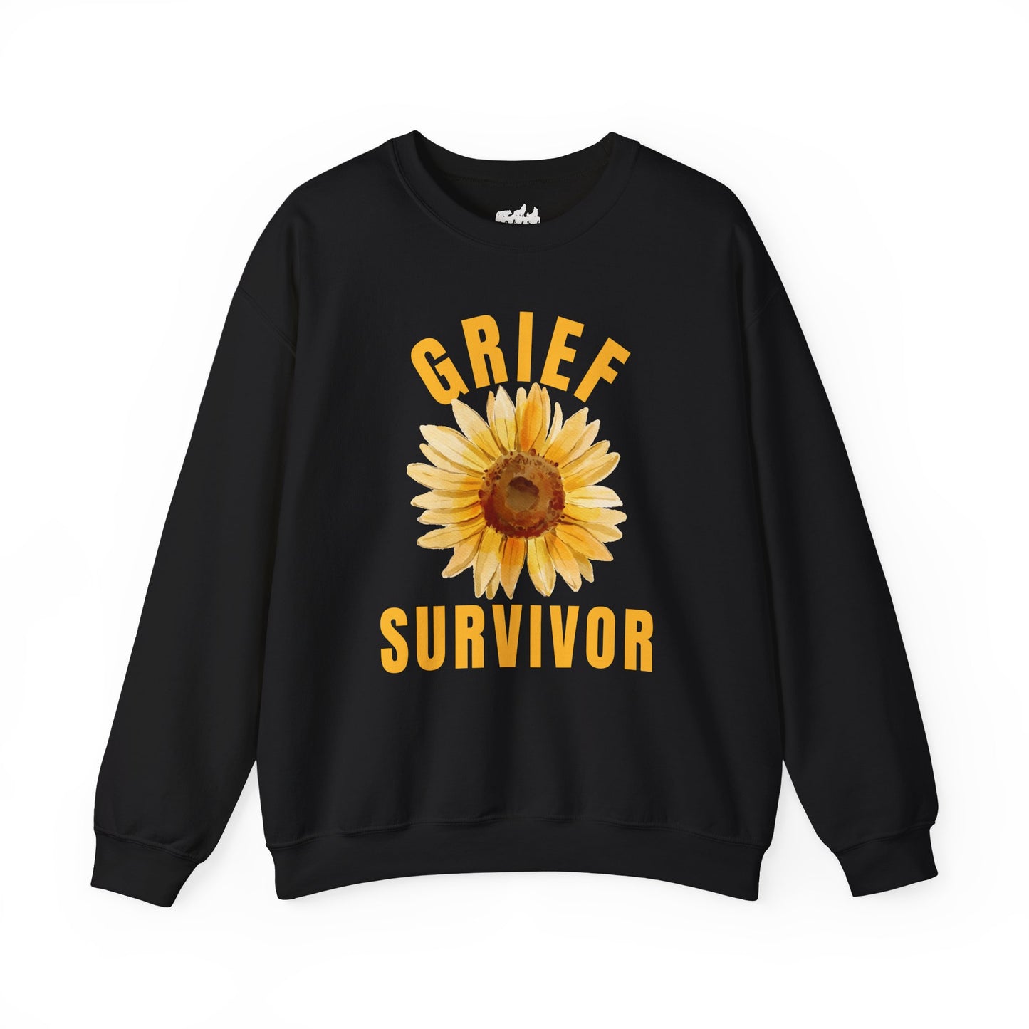 Sunflower Grief Survivor Crewneck Sweatshirt