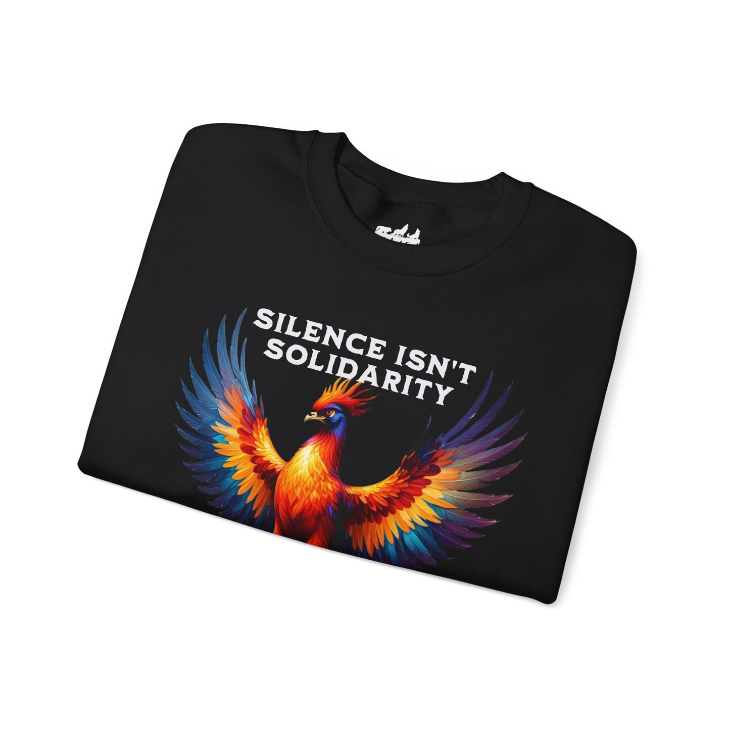 Phoenix Themed Social Justice Activist Empowerment Crewneck Sweatshirt