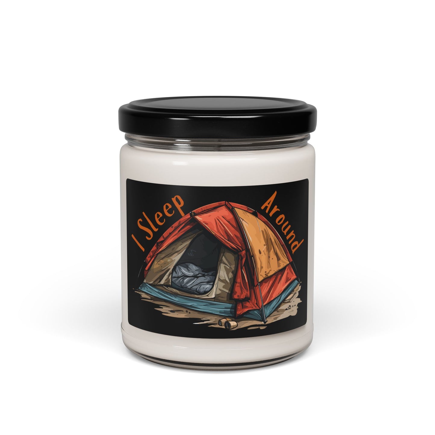 I Sleep Around Camping Scented Candle
