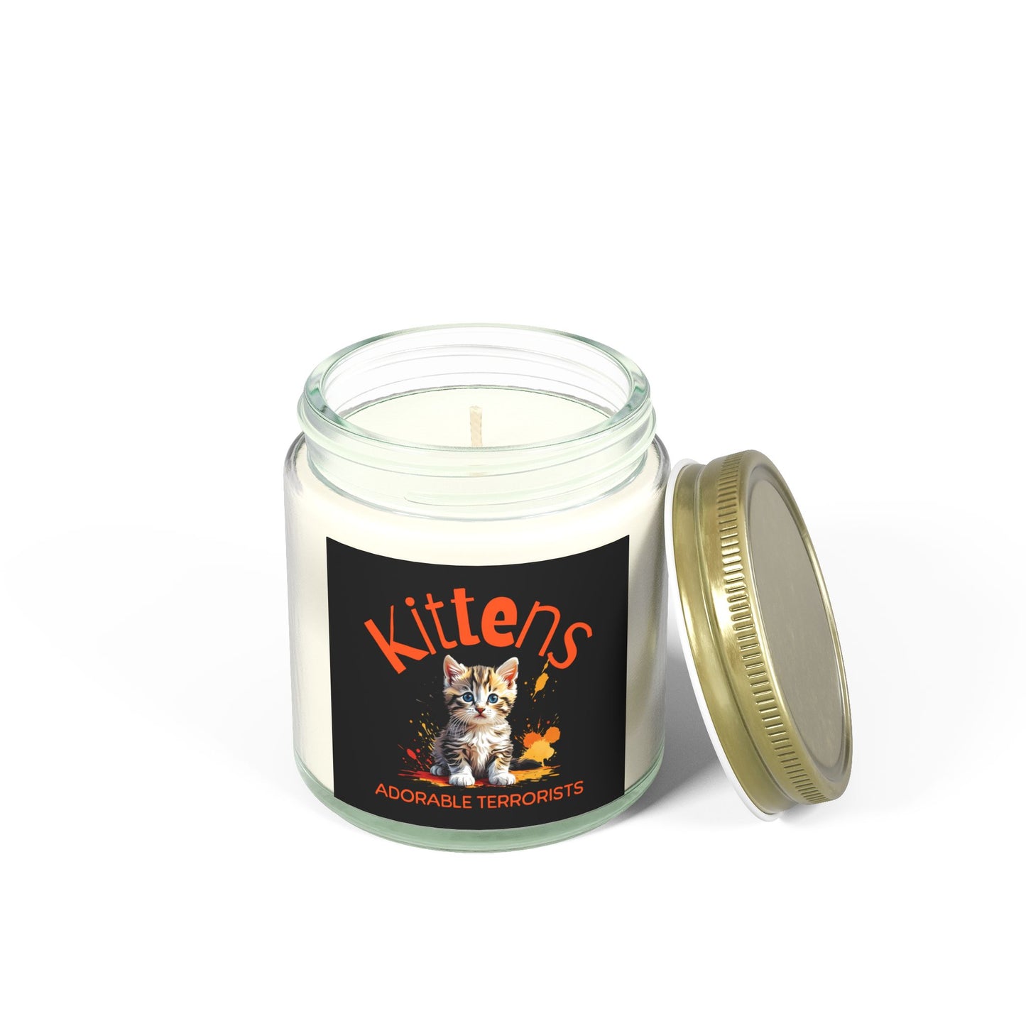 Kittens, Adorable Terrorists Scented Candles