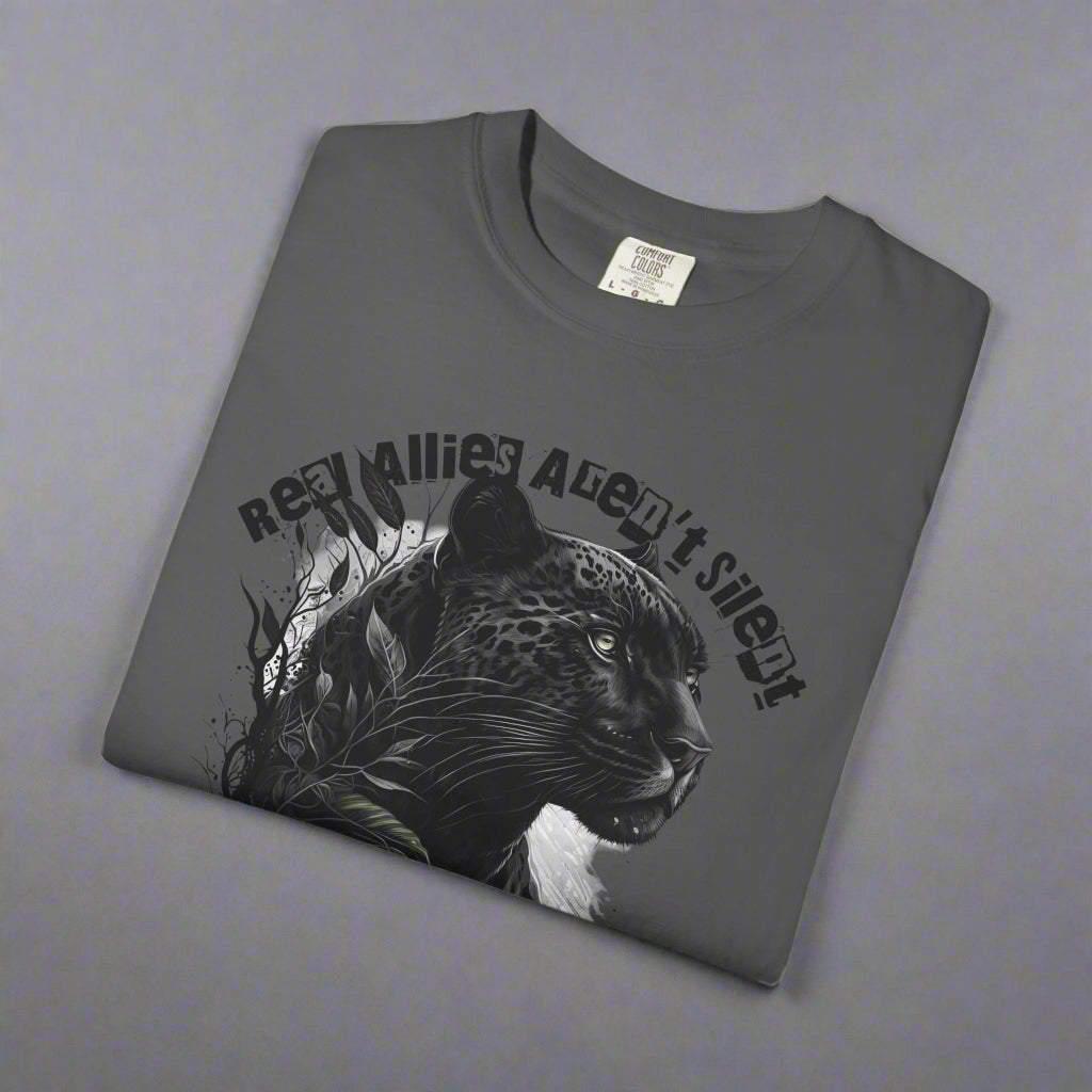Powerful Panther Anti Racism Ally T-Shirt