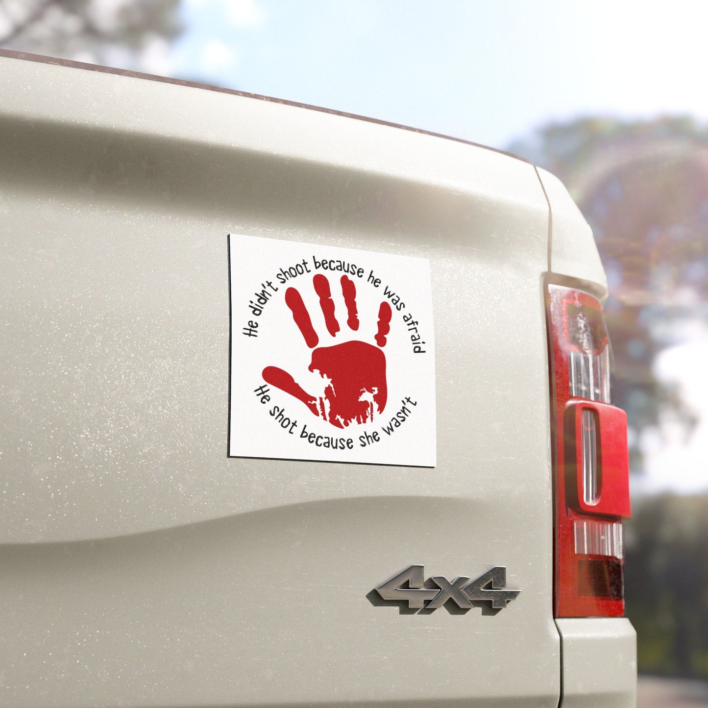Mn Shooting Social Justice Car Magnet