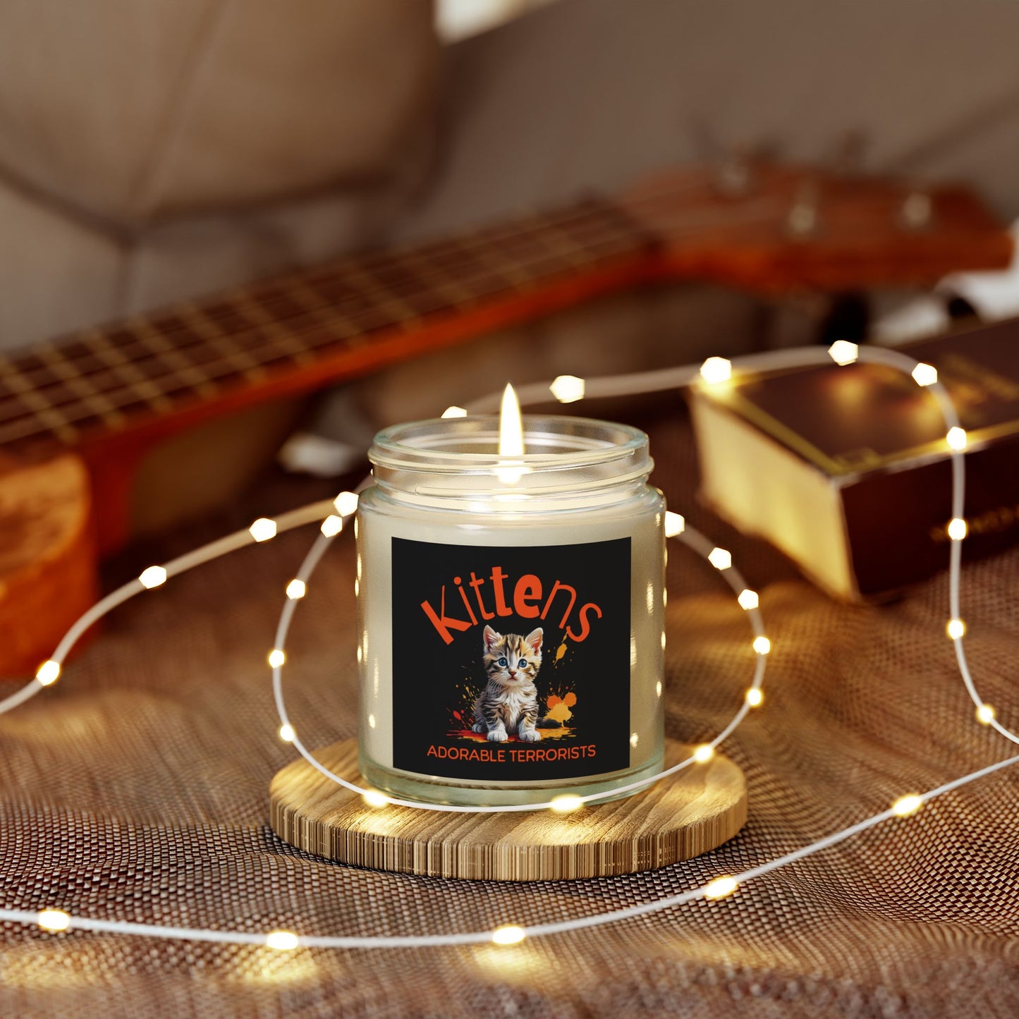 Kittens, Adorable Terrorists Scented Candles