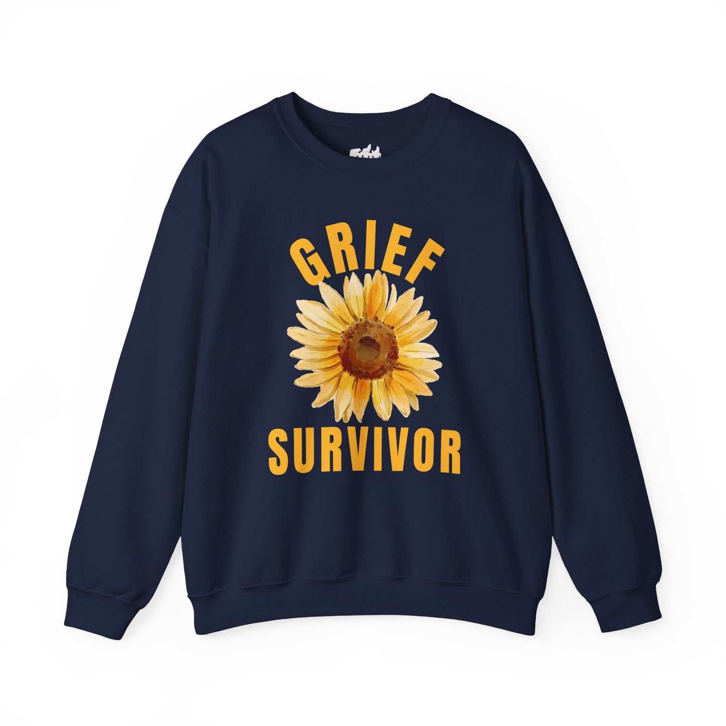 Sunflower Grief Survivor Crewneck Sweatshirt