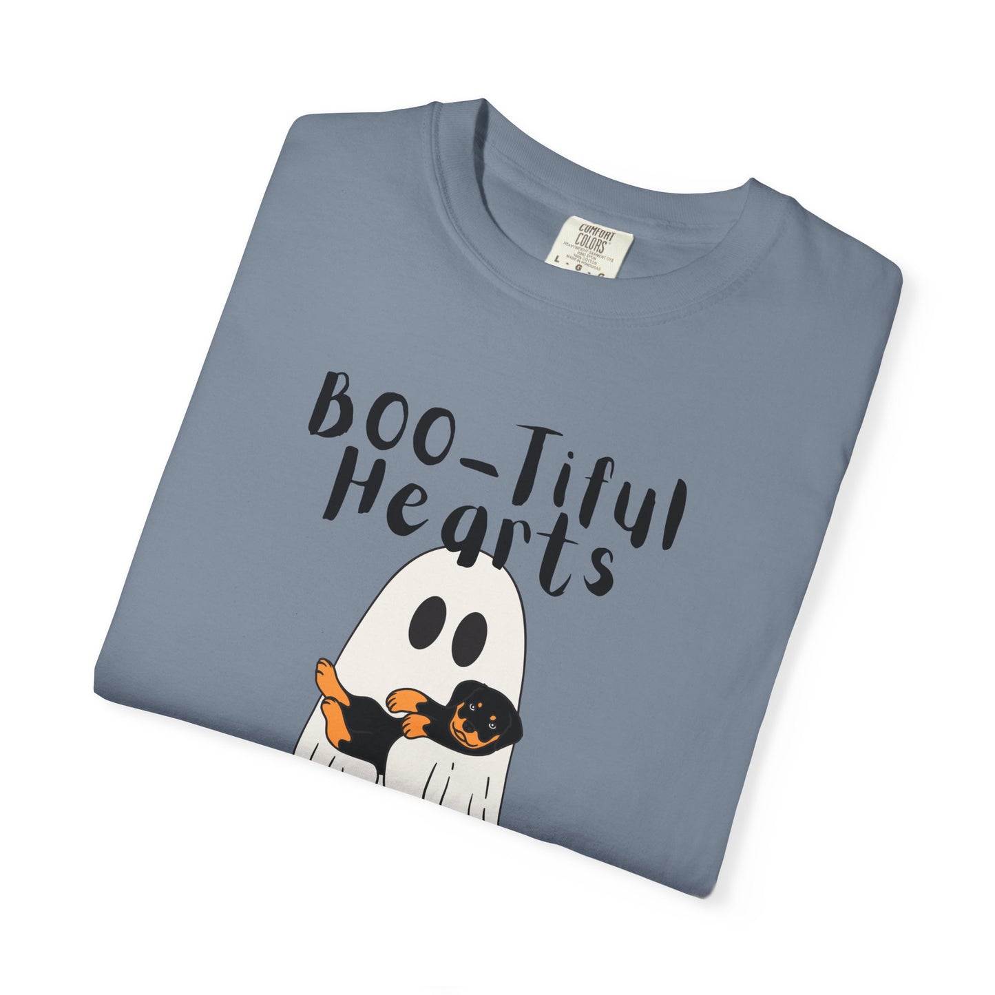 Boo-tiful Hearts Love Animals Halloween T-shirt