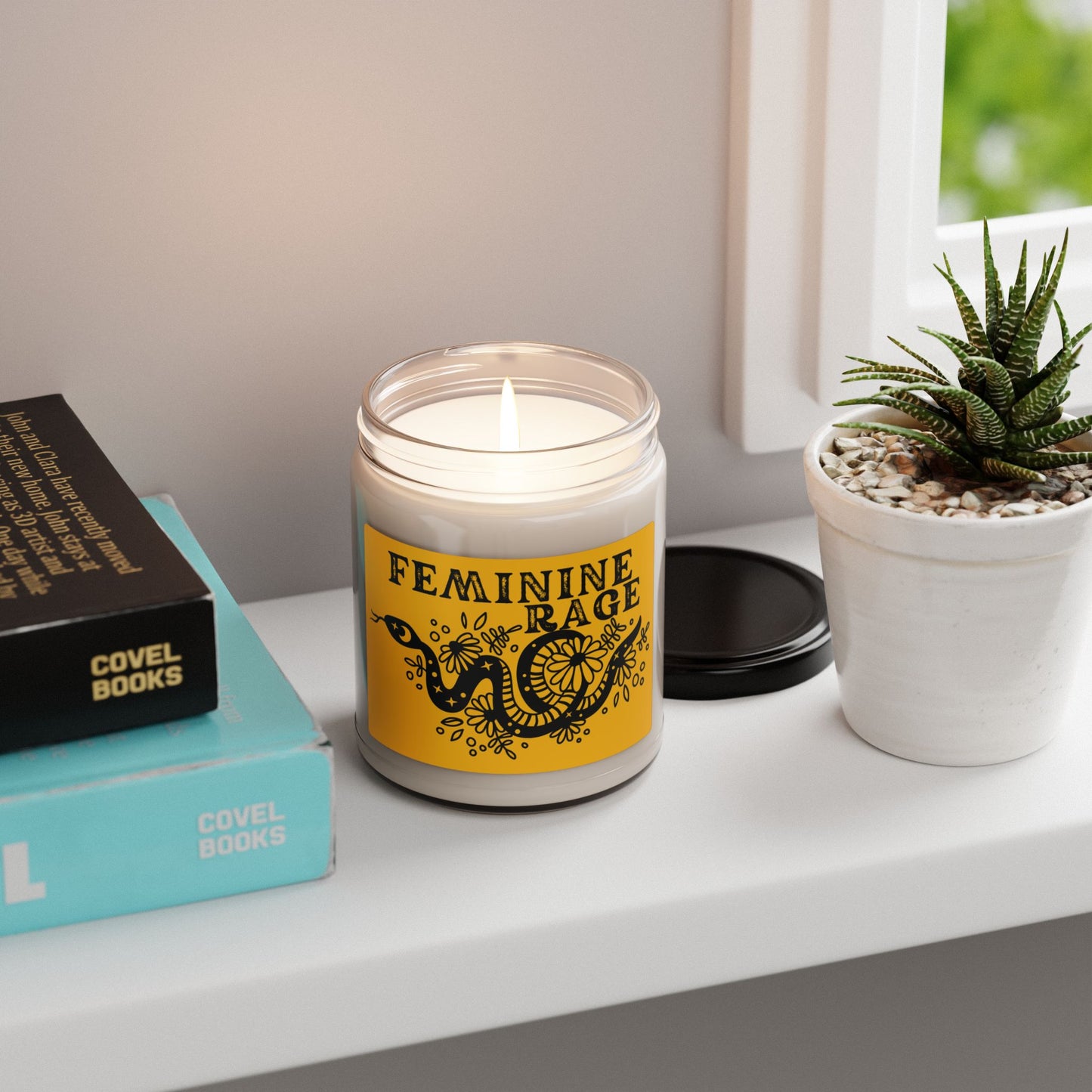 Feminine Rage Scented Soy Wax Candle