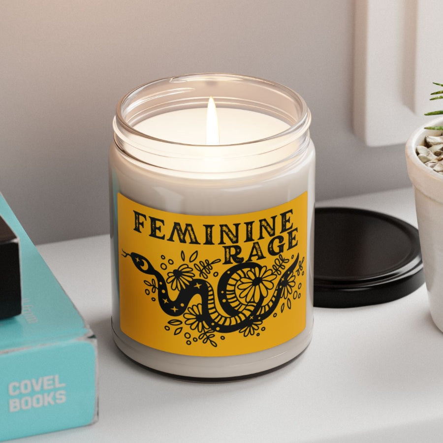 Feminine Rage Scented Soy Wax Candle