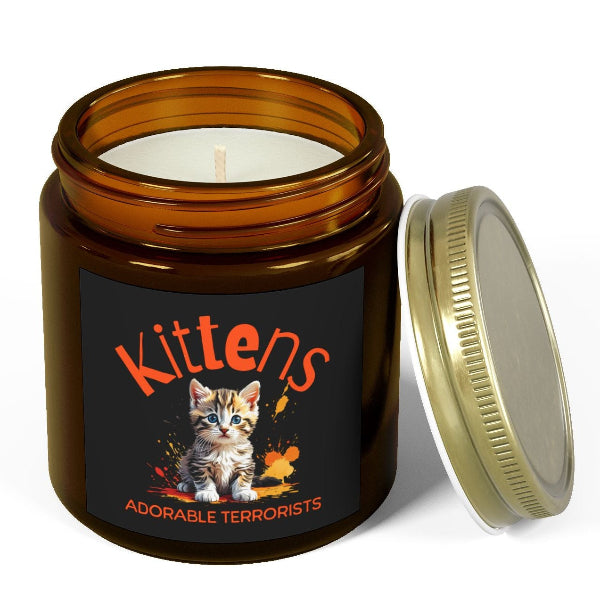 Kittens, Adorable Terrorists Scented Candles