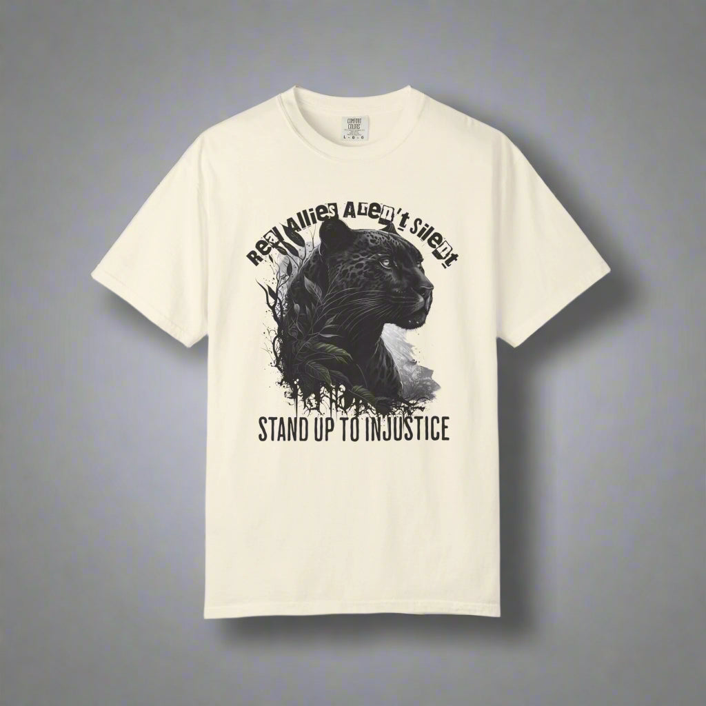 Powerful Panther Anti Racism Ally T-Shirt