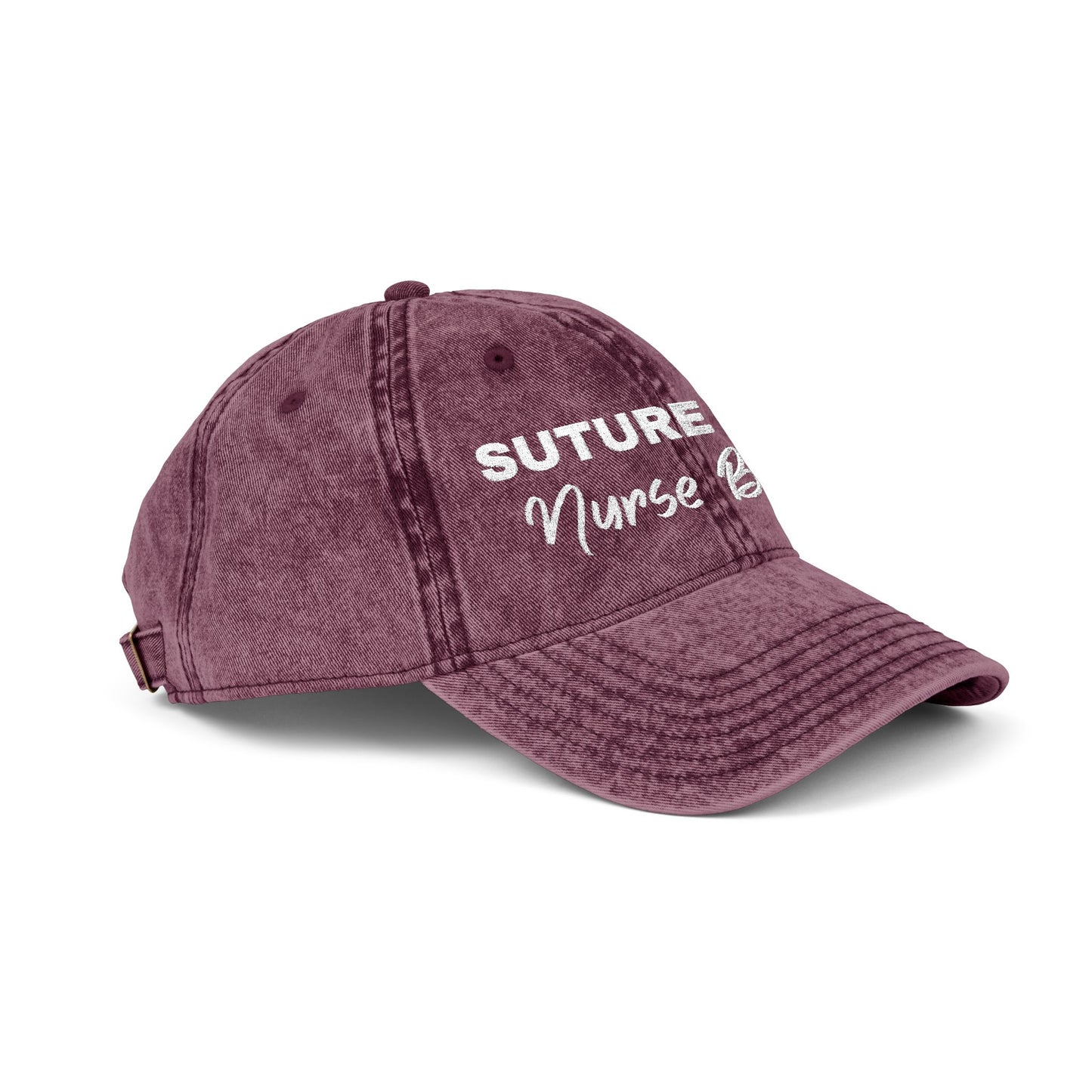 Customized Nurse Medical Staff Vintage Embroidered Cap