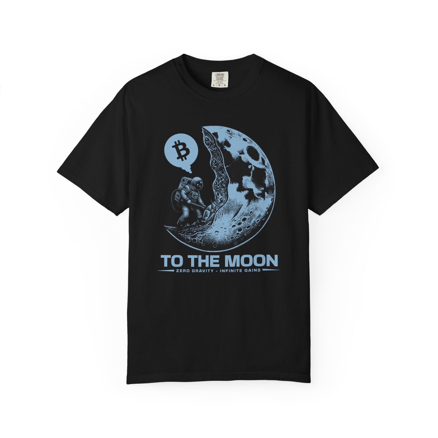 Crypto to the Moon Blockchain T-shirt, Trending Gift for Bitcoin Lover