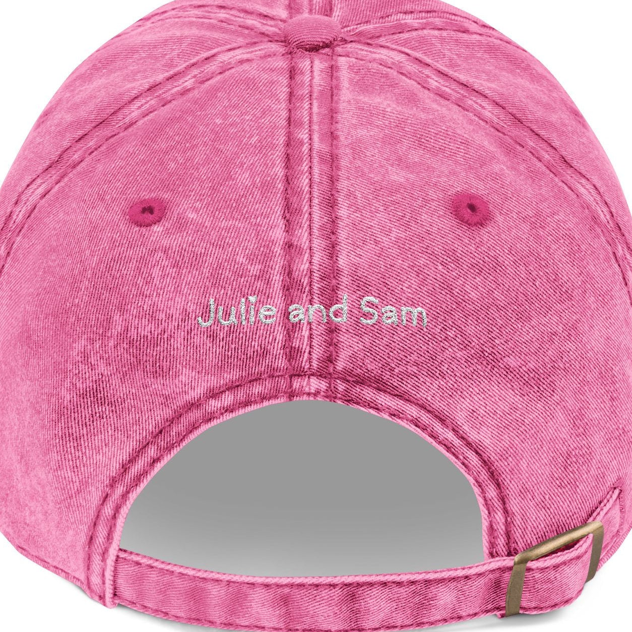 In My Wifey Era Personalized Bride Vintage Embroidered Cap