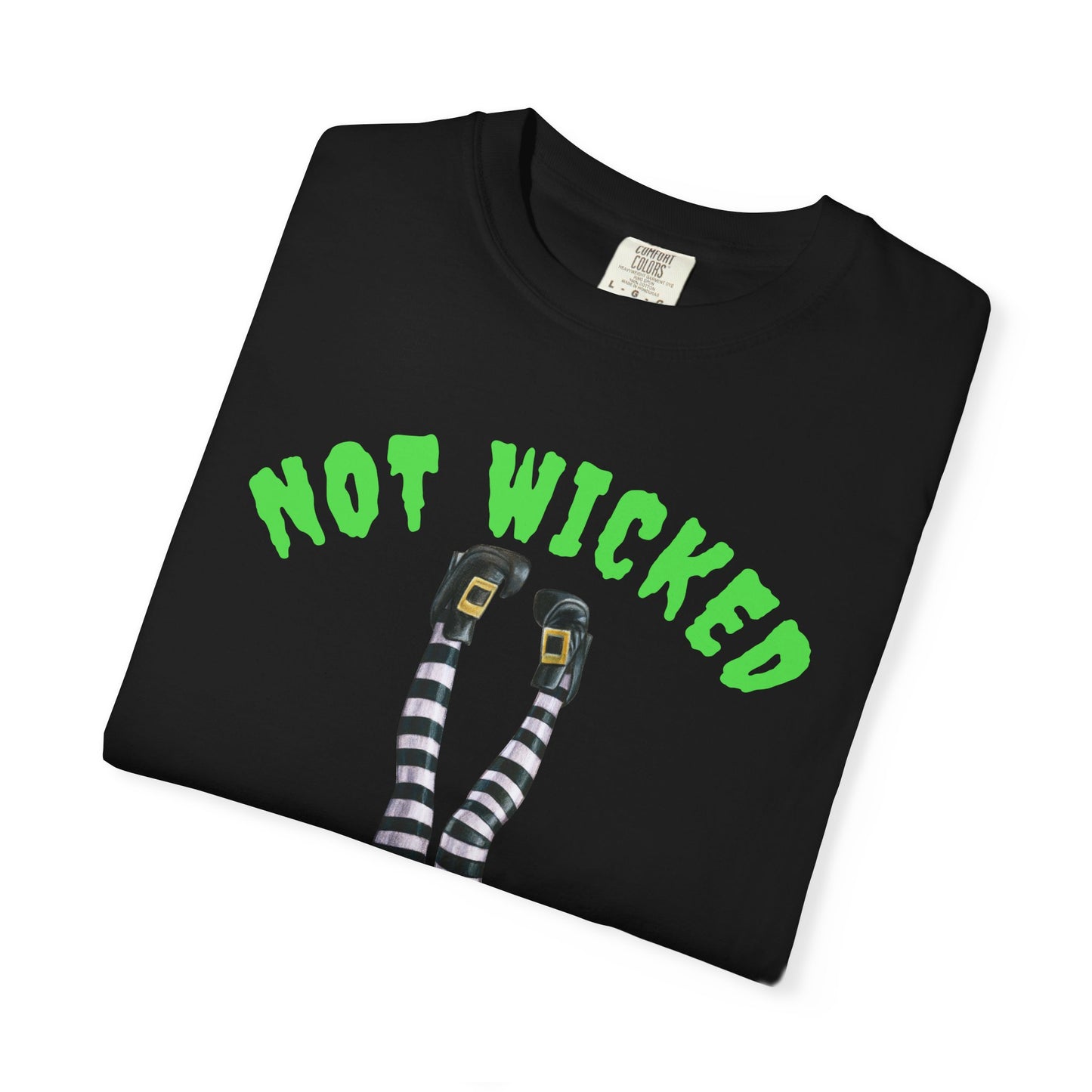 Not Wicked, Empowered Witch-Themed Women's Rights T-Shirt