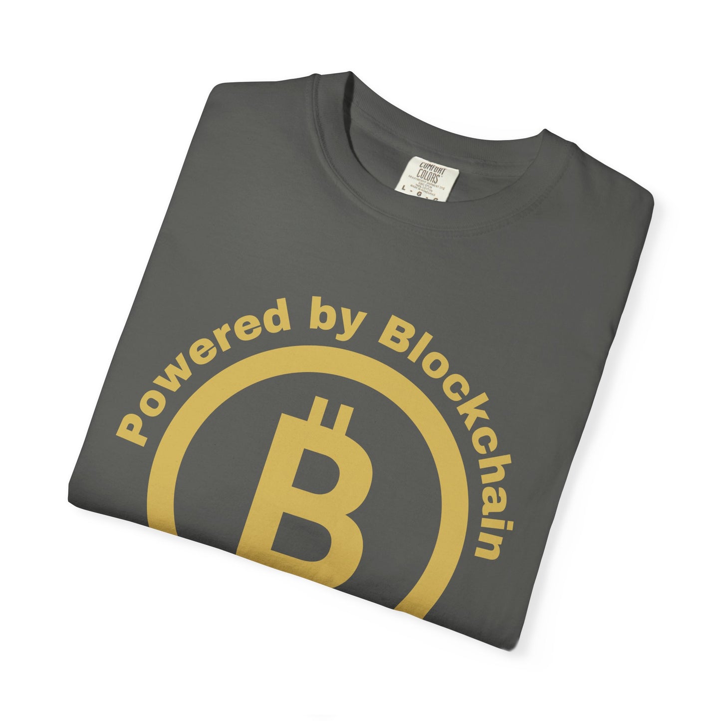 Powered by Blockchain Graphic T-Shirt
