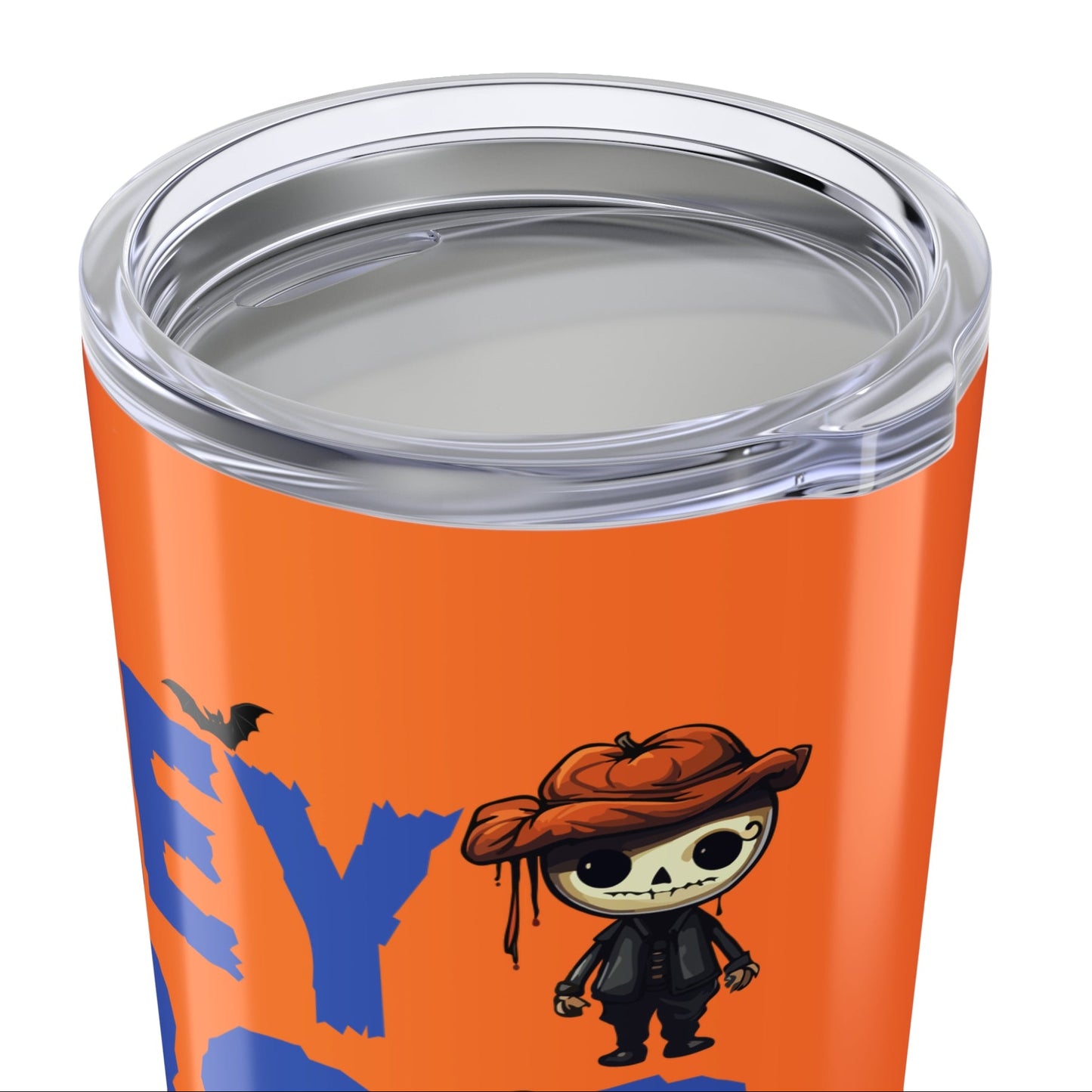 Hey Boo Halloween Scarecrow 20 oz Tumbler